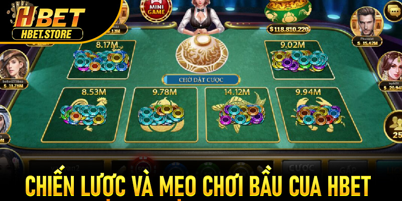 Chiến lược và mẹo chơi Bầu Cua Hbet