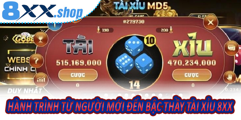 Hành Trình Từ Người Mới Đến Bậc Thầy Tài Xỉu 8XX